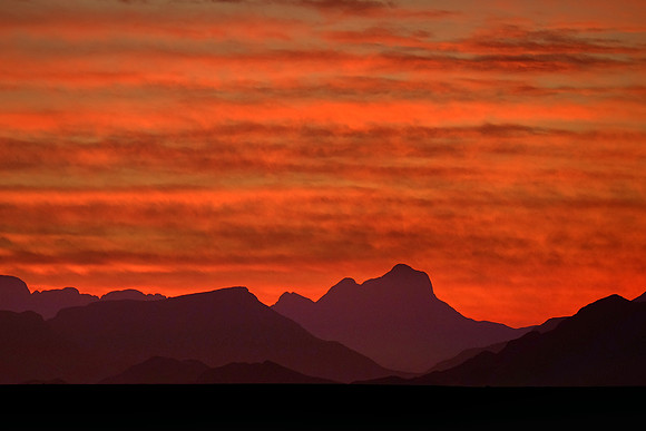Sunrise, Kulala Desert Lodge, Namibia