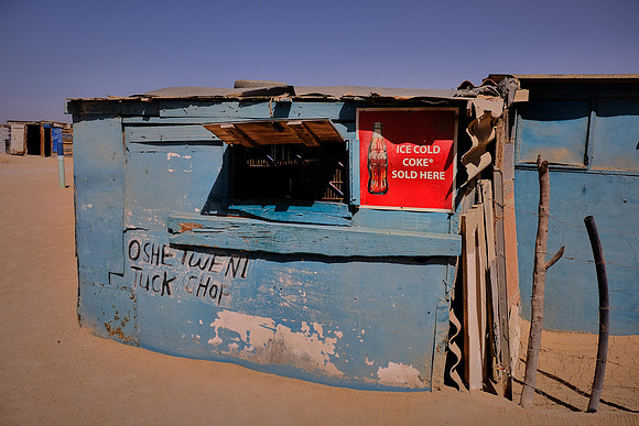 Resettlement camp, Swakopmund, Namibia