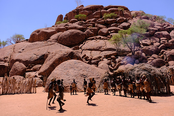 Damara Living Museum,  Damaraland, northwest Namibia