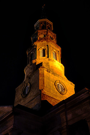 Charleston at night