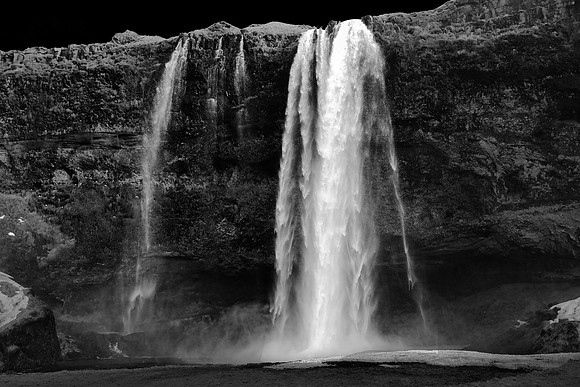 Seljalandsfoss waterfall, south coast, Iceland