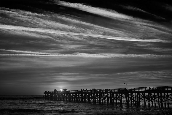 Sunrise, Flagler Pier, Flager Beach, Florida