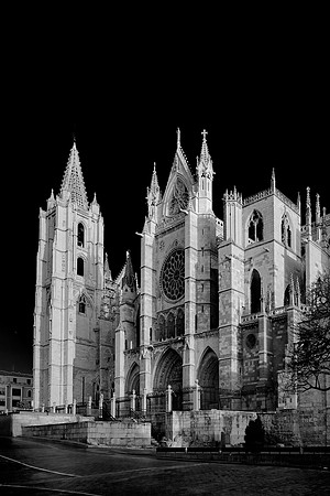 Catedral de León, León, Basque Country, Spain
