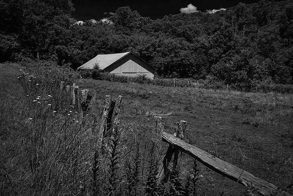 Blue Ridge Parkway near Blowing Rock, North Carolina.
