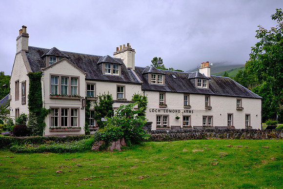 Loch Lomond is 23 mi long and is the largest lake in Great Britain.