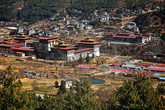 Tashichho Dzong - "Fortress of the Glorious Religion" - Thimphu