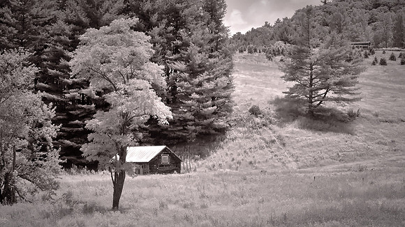 Blue Ridge Parkway in Infrared, NC