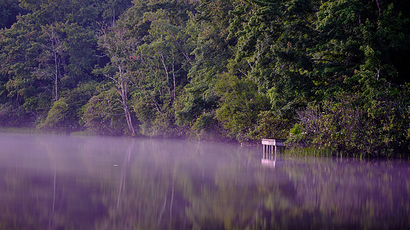 Sunrise over Price Lake, NC