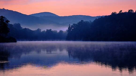 Sunrise over Price Lake, NC