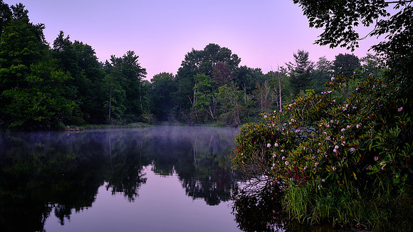 Sunrise over Price Lake, NC