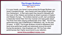 2021 July - Blue Ridge Parkway & Kruger Brothers