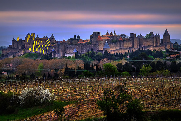 La Cité, Carcassonne, France