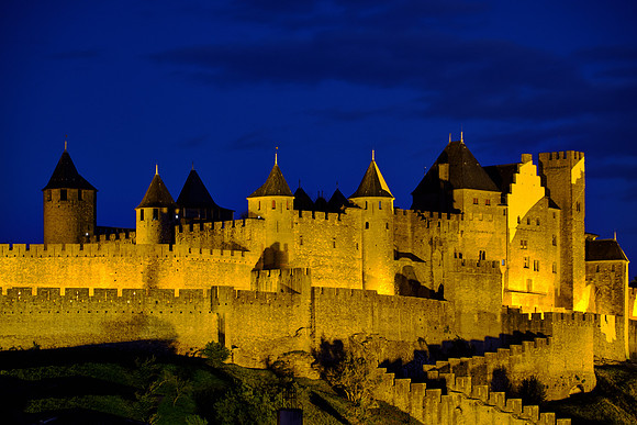 La Cité, Carcassonne, France