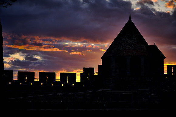 La Cité, Carcassonne, France