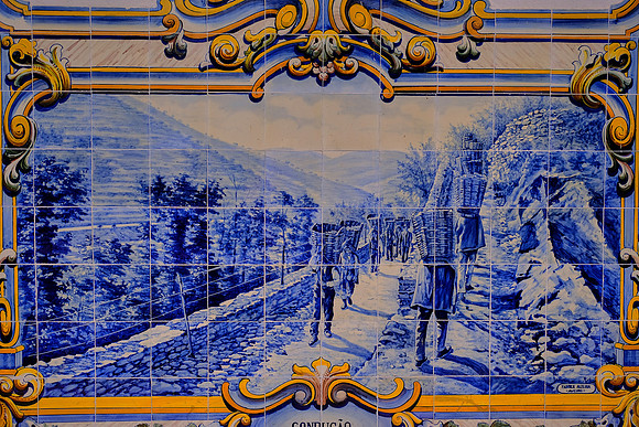 Train station, Pinhão, Douro Valley, Portugal