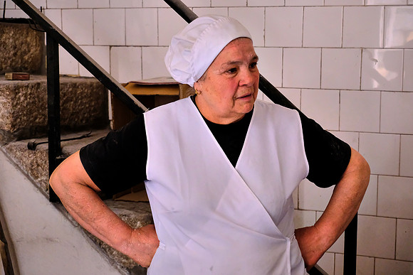 Local baker, Favaios, Portugal