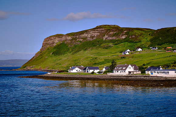 We took a ferry from the Isle of Skye to the Outer Hebrides.