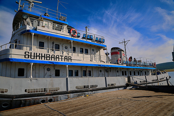 The Sukhbaatar III is the only vessel in Outer Mongolia's landlocked navy.