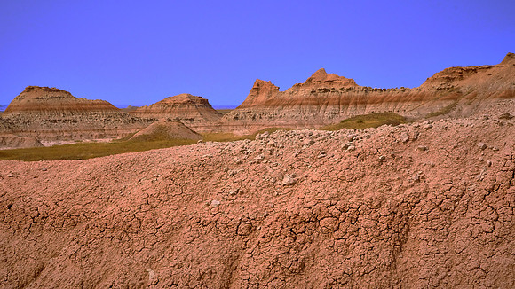 The Wall near Big Badlands Overlook, Badlands National Park, SD