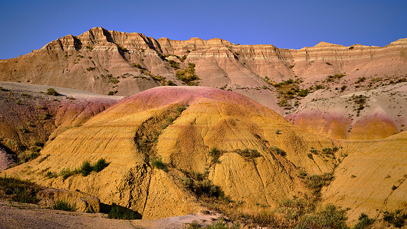 Yellow Mounds Overlook, Badlands National Park, SD