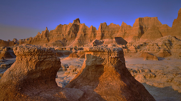 Sunrise on Door Trail, Badlands National Park, SD