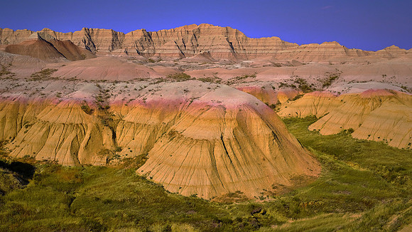 Late afternoon near Yellow Mounds Overlook, Badlands National Park, SD