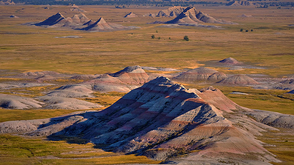 Near Hay Butte Overlook, Badlands National Park, SD