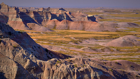 Near Hay Butte Overlook, Badlands National Park, SD