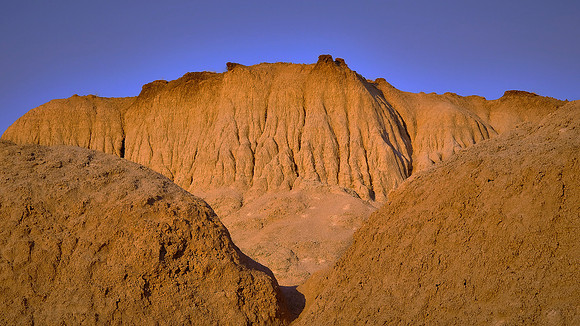 Sunset near White River Valley Overlook, Badlands National Park, SD