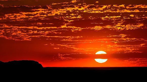 Sunrise on Door Trail, Badlands National Park, SD