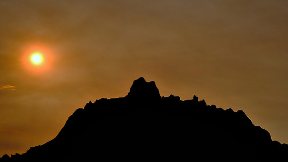 Sunrise on Door Trail, Badlands National Park, SD