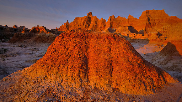 Sunrise on Door Trail, Badlands National Park, SD