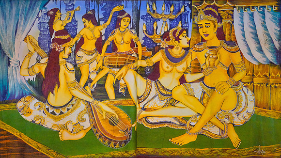 Batik making is an Indonesian art form, but it has developed into its own unique style in Sri Lanka.