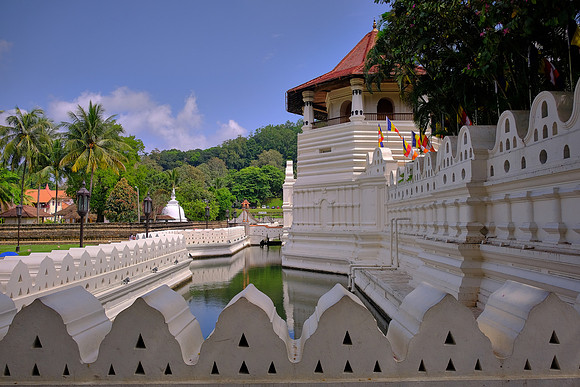 The Temple of the Sacred Tooth Relic, Kandy, Sri Lanka
