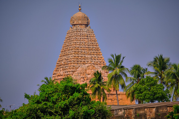 Brihadishvara Temple is a Hindu temple dedicated to Shiva located in Thanjavur, Tamil Nadu, India.