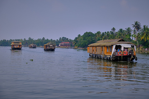 Houseboat on Kerala Backwater