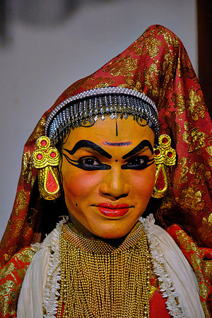 Kathakali primarily developed as a Hindu performance art in the Malayalam-speaking southwestern region of Kerala, India.