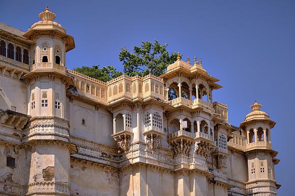 City Palace, Udaipur, Rajasthan, India.