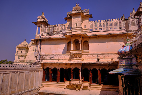 City Palace, Udaipur, Rajasthan, India.