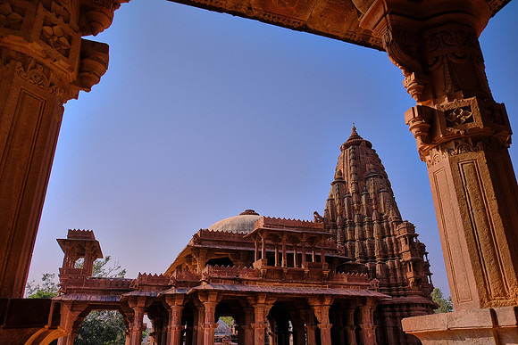 Abandoned Mandore Gardens, Jodhpur, Rajasthan, India.