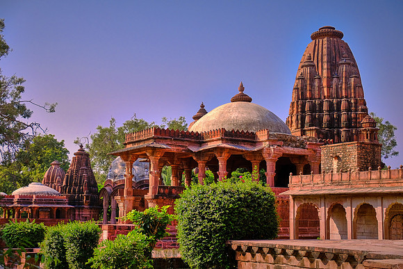 Abandoned Mandore Gardens, Jodhpur, Rajasthan, India.