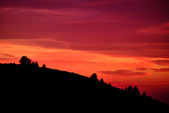 Sunset on The Palouse, Southeastern Washington