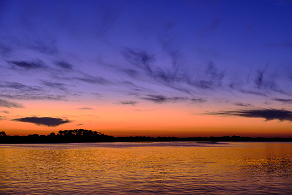 Sunset at Ponce Inlet, FL