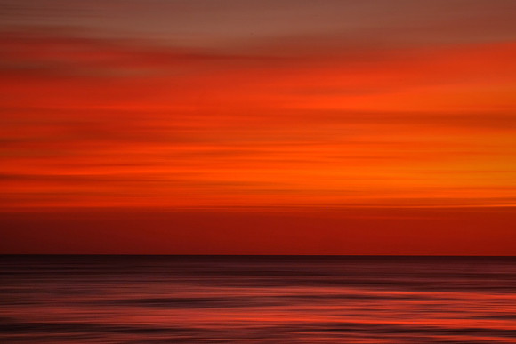 Sunrise over Flagler Fishing Pier, Flagler, Florida