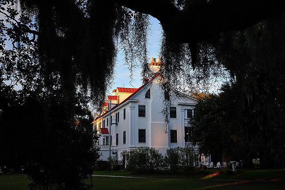 Sunset at the Greyfield Inn, Cumberland Island