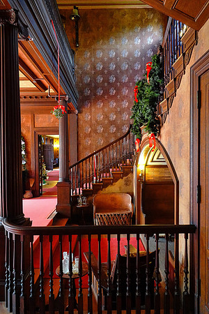 Entrance hall, Plum Orchard, Cumberland Island