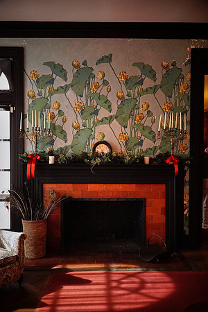 Entrance hall, Plum Orchard, Cumberland Island