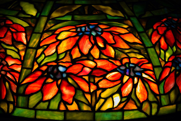 Tiffany lamp, Plum Orchard, Cumberland Island