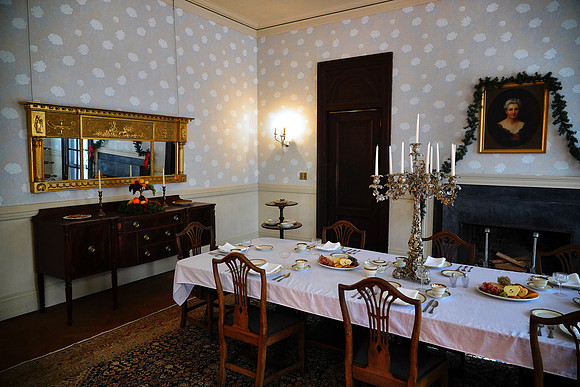 Formal dining room, Plum Orchard, Cumberland Island