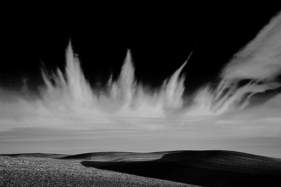 Sunset on The Palouse, Southeastern Washington